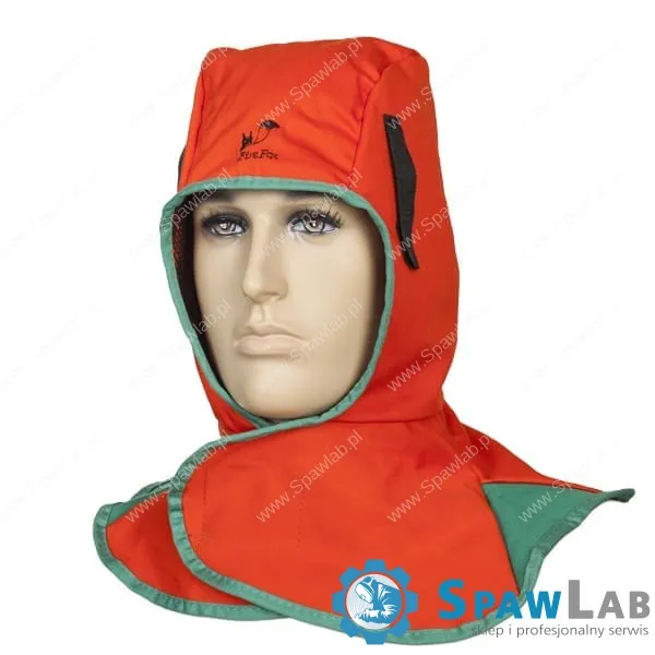 Weldas Pomarańczowy, trudnopalny kaptur spawalniczy Fire Fox™ 23-6690
