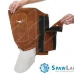 Weldas Przedłużenie do nagolenników spawalniczych Lava Brown™ (15 cm) 44-7114EXT, zdjęcie 2