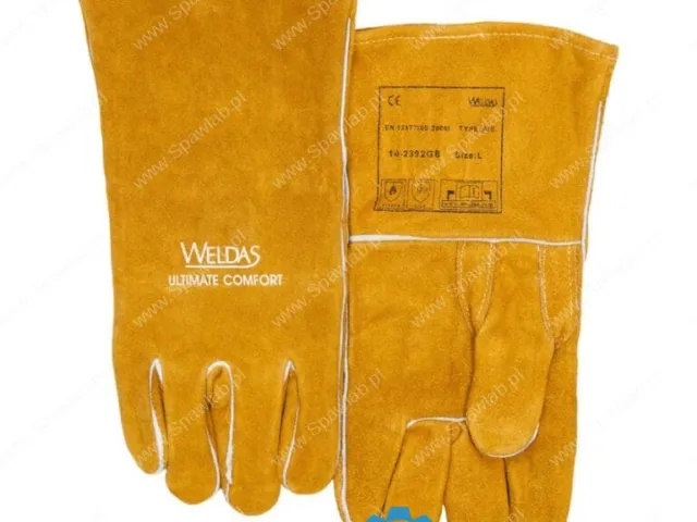 Weldas Rękawice spawalnicze COMFOflex® Golden Brown™ z osłoną aluminiowaną 10-2392GB