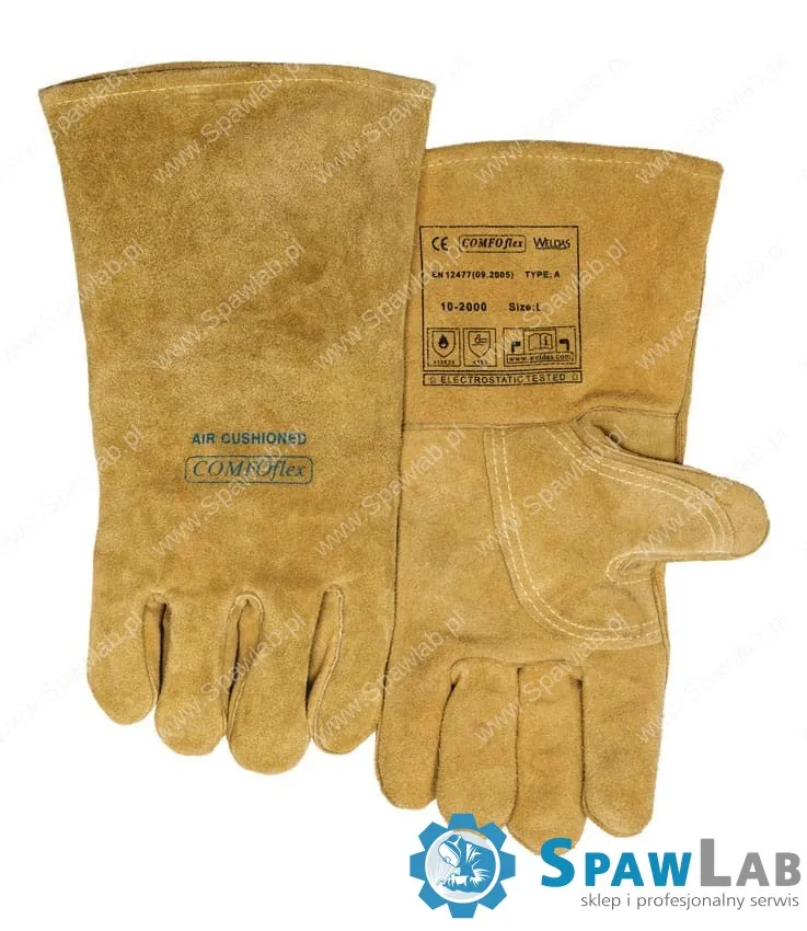 Weldas Rękawice spawalnicze COMFOflex® „Original” Bucktan Wide Body 10-2000/18