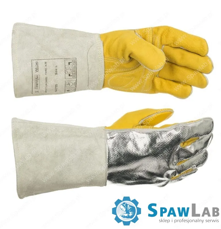 Weldas Rękawice spawalnicze COMFOflex® z osłoną aluminiowaną 10-2755, zdjęcie 2