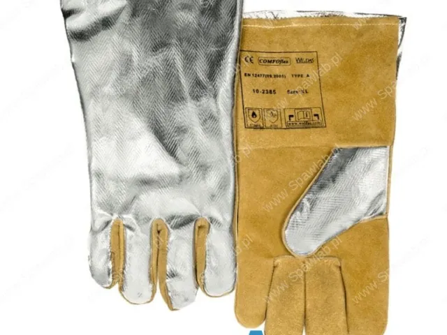 Weldas Rękawice spawalnicze COMFOflex® z osłoną aluminizowaną 10-2385