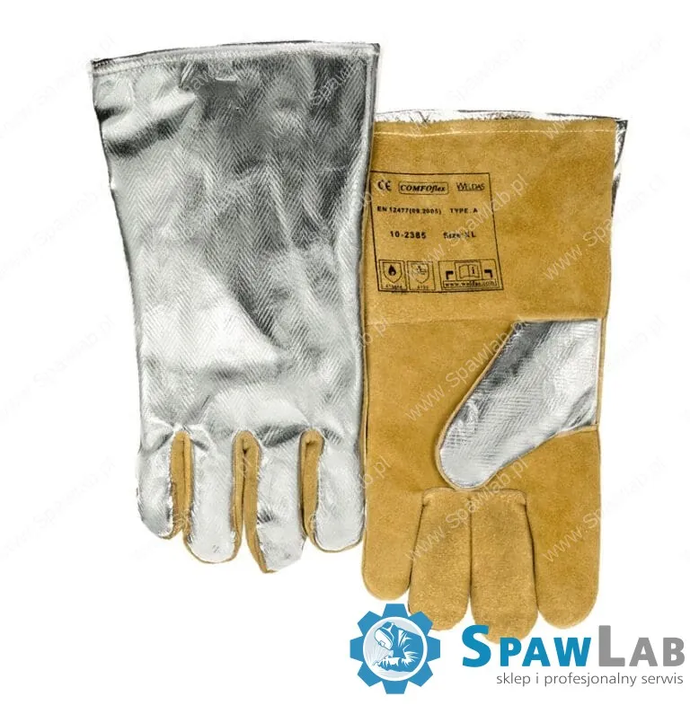 Weldas Rękawice spawalnicze COMFOflex® z osłoną aluminizowaną 10-2385
