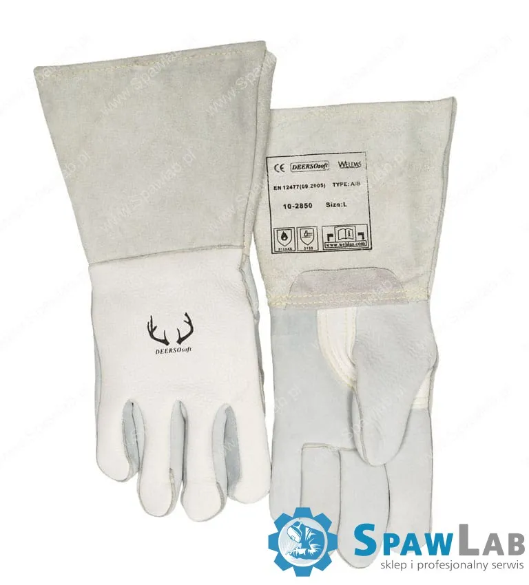 Weldas Rękawice spawalnicze COMFOflex® ze skóry jelenia 10-2850