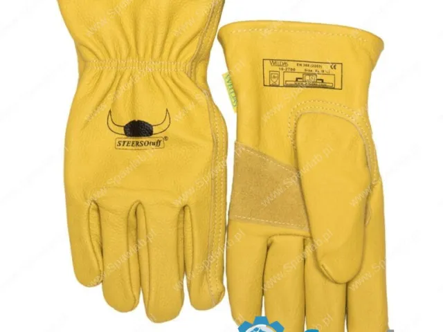 Weldas Rękawice spawalnicze Golden Brown™ ze skóry licowej 10-2700