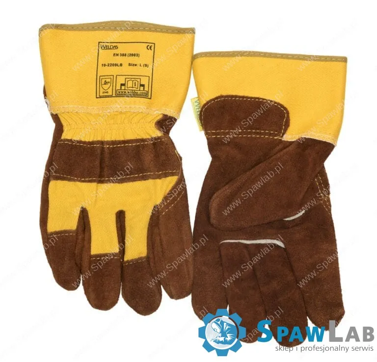 Weldas Rękawice spawalnicze skórzane Lava Brown™ 10-2209LB
