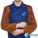 Weldas Rękawy spawalnicze skórzane Lava Brown™ (58 cm) 44-7023