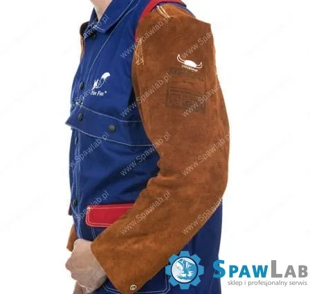 Weldas Rękawy spawalnicze skórzane Lava Brown™ (58 cm) 44-7023, zdjęcie 4