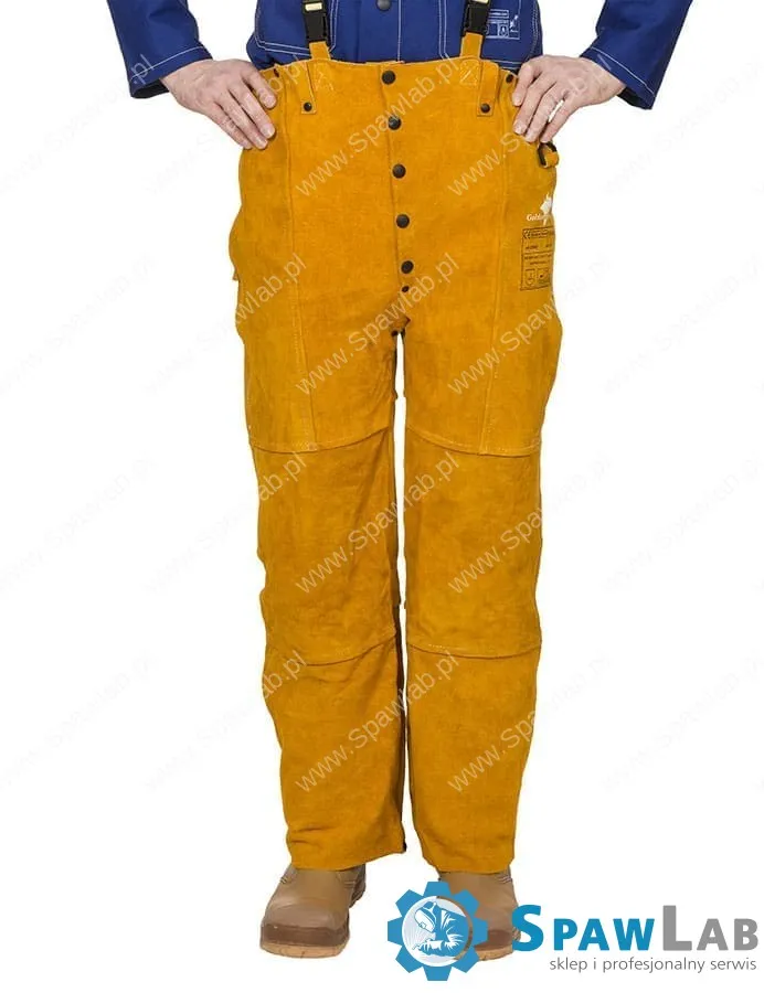 Weldas Skórzane spodnie spawalnicze Golden Brown™ 44-2600