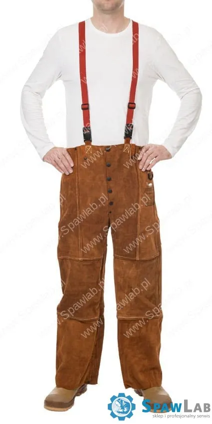 Weldas Skórzane spodnie spawalnicze Lava Brown™ 44-7440/7600