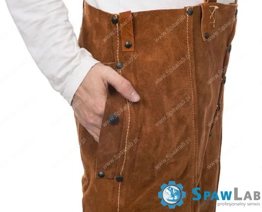 Weldas Skórzane spodnie spawalnicze Lava Brown™ 44-7440/7600, zdjęcie 4
