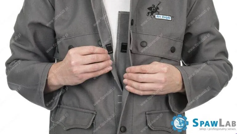 Weldas Trudnopalna kurtka spawalnicza Arc Knight® 38-4330, zdjęcie 2