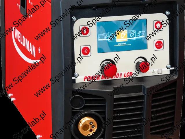 Weldman Power MIG 210 LCD Synergy MIG/TIG/MMA 4×4