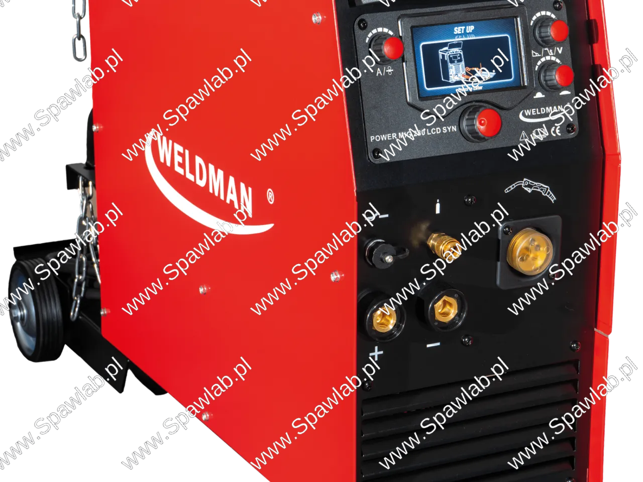 Weldman Power MIG 280 LCD Synergy 4×4