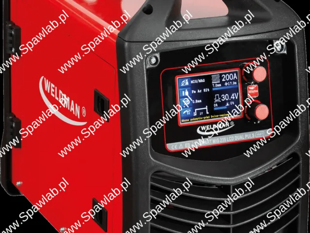 Weldman Smart MIG 235 LCD SYN Dual puls