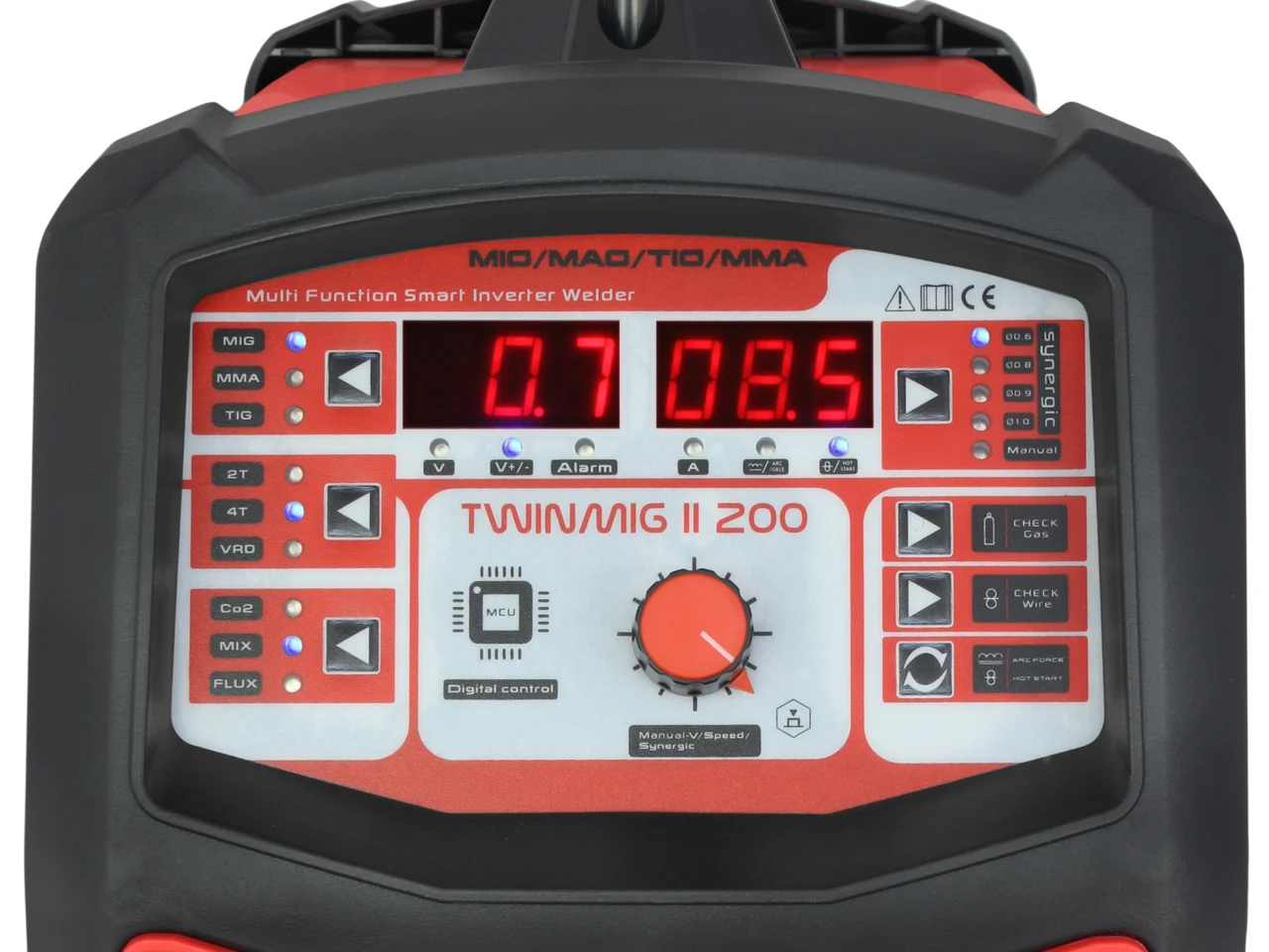 Zestaw producenta półautomat spawalniczy 3w1 TWINMIG2 200A Synergia MIG/MAG/FCAW/MMA/TIG LIFT Welder Fantasy + Wózek spawalniczy 1301, zdjęcie 3