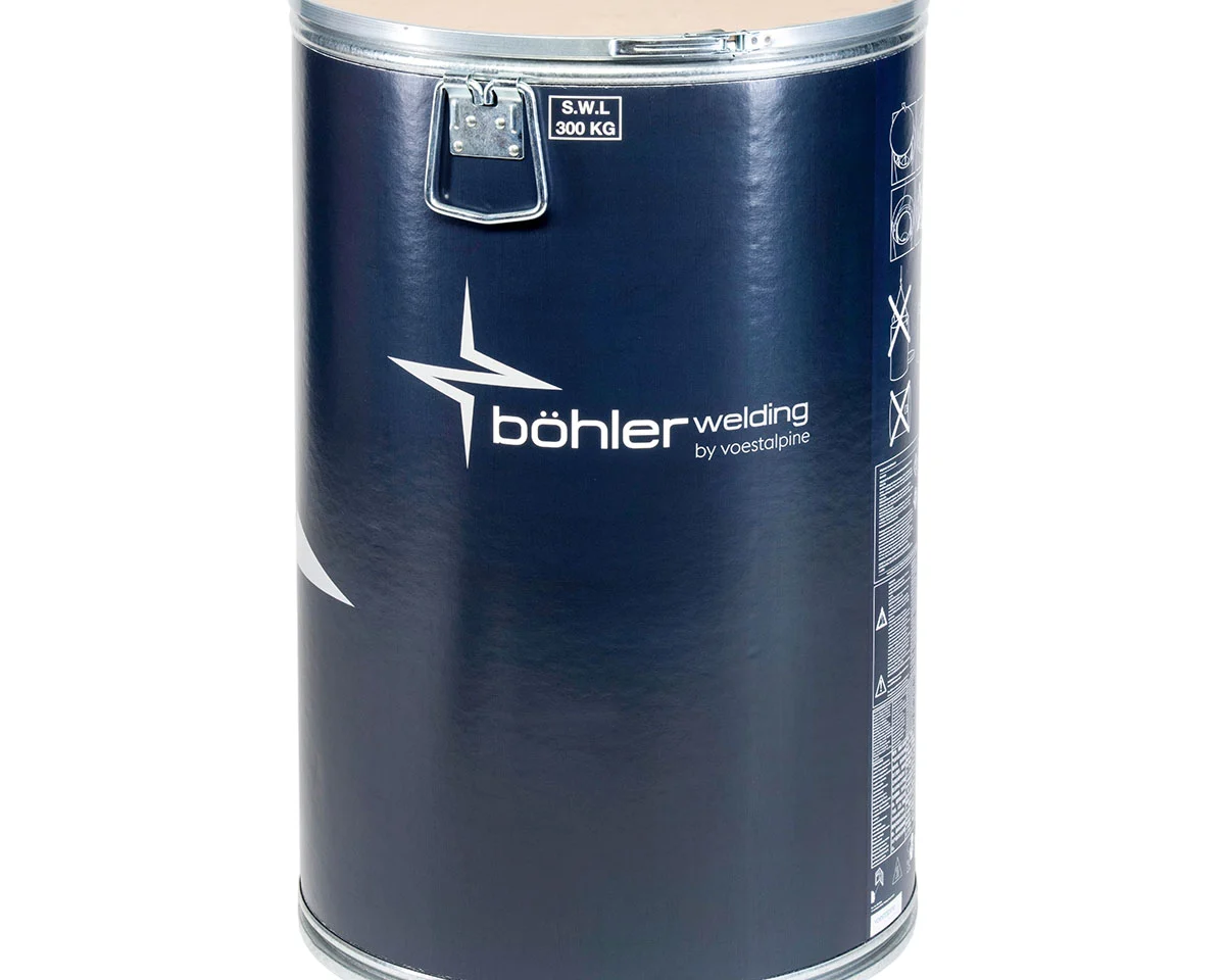 Union MoNi drut lity MIG/MAG: Drut spawalniczy Böhler Welding w bębnie basedrum