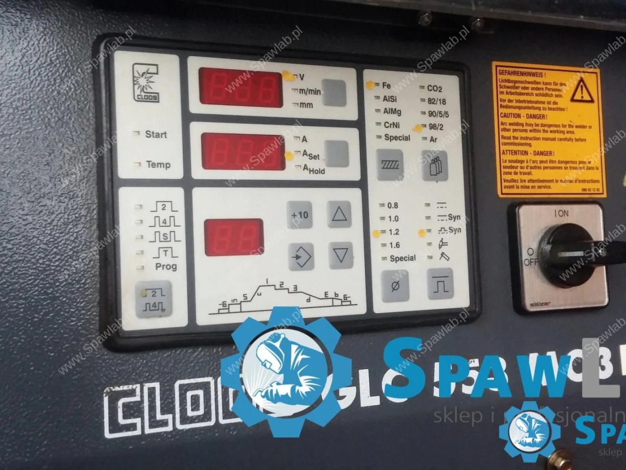 Cloos GLC 550 A Mc3, spawarka MIG/MAG 550 A z funkcją puls, zdjęcie 4