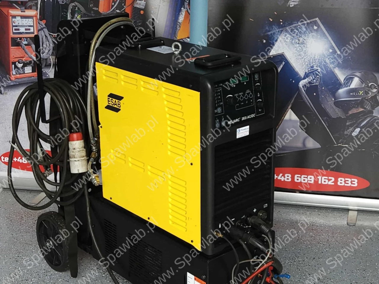 Esab Heliarc 283iw AC/DC, zdjęcie 9