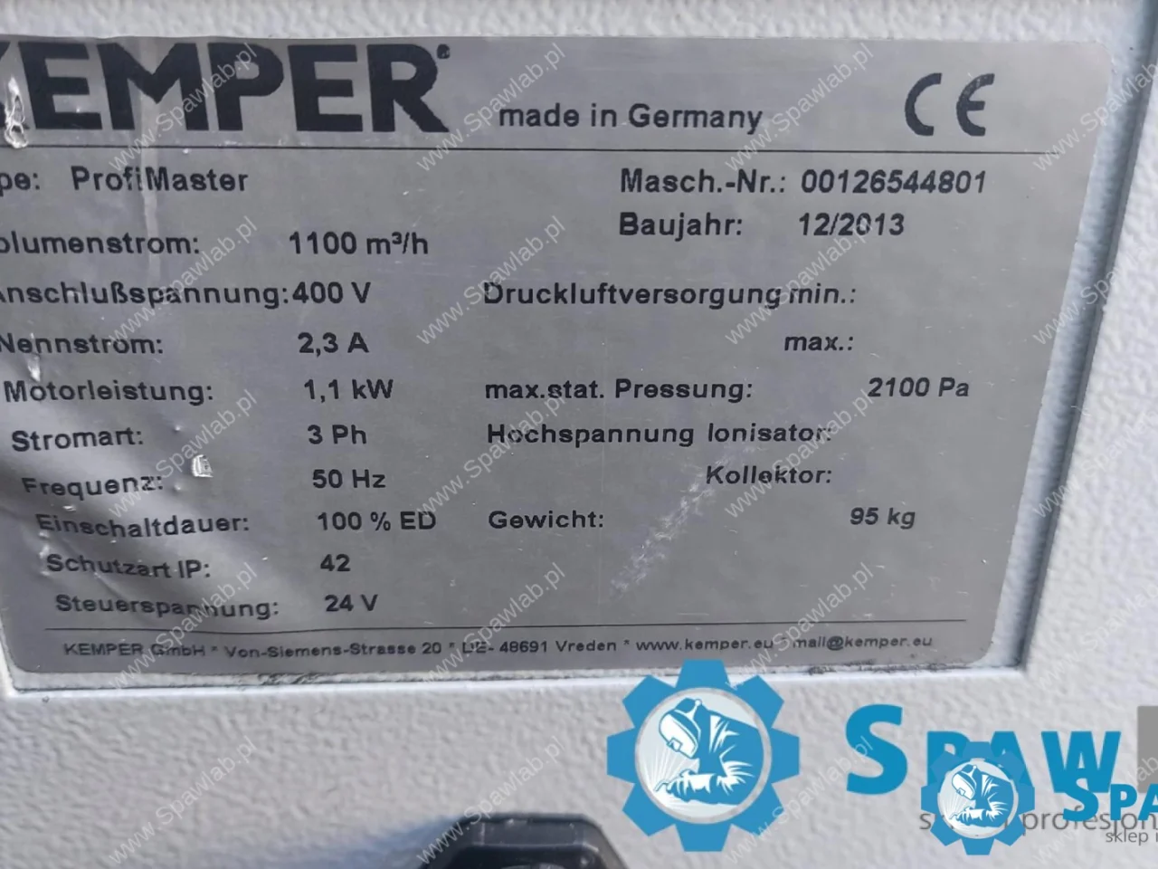 Kemper ProfiMaster, zdjęcie 6