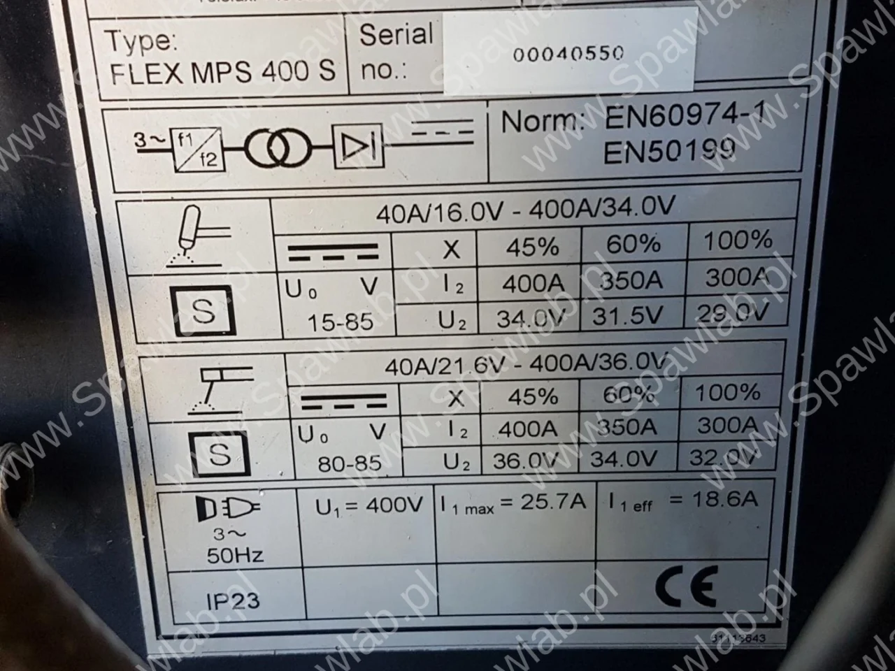 Migatronic Flex 400A, zdjęcie 7