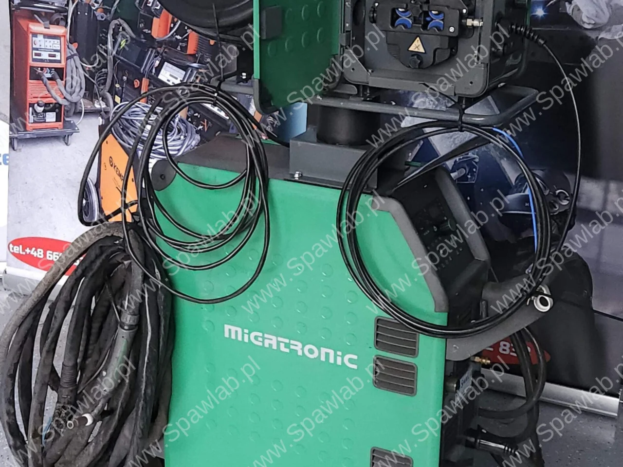 Migatronic PI 400 Ac/Dc z podajnikiem drutu CWF, zdjęcie 3