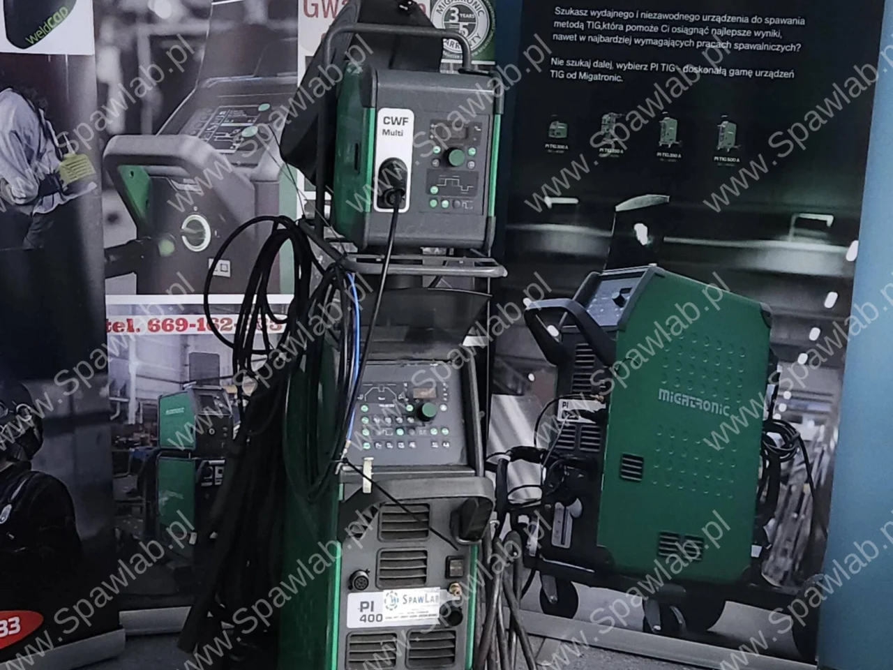 Migatronic PI 400 Ac/Dc z podajnikiem drutu CWF, zdjęcie 4