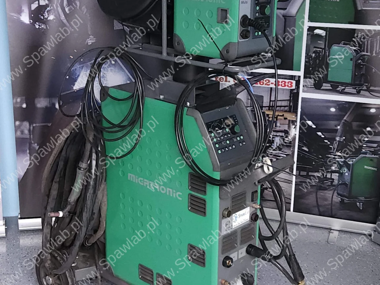Migatronic PI 400 Ac/Dc z podajnikiem drutu CWF, zdjęcie 6