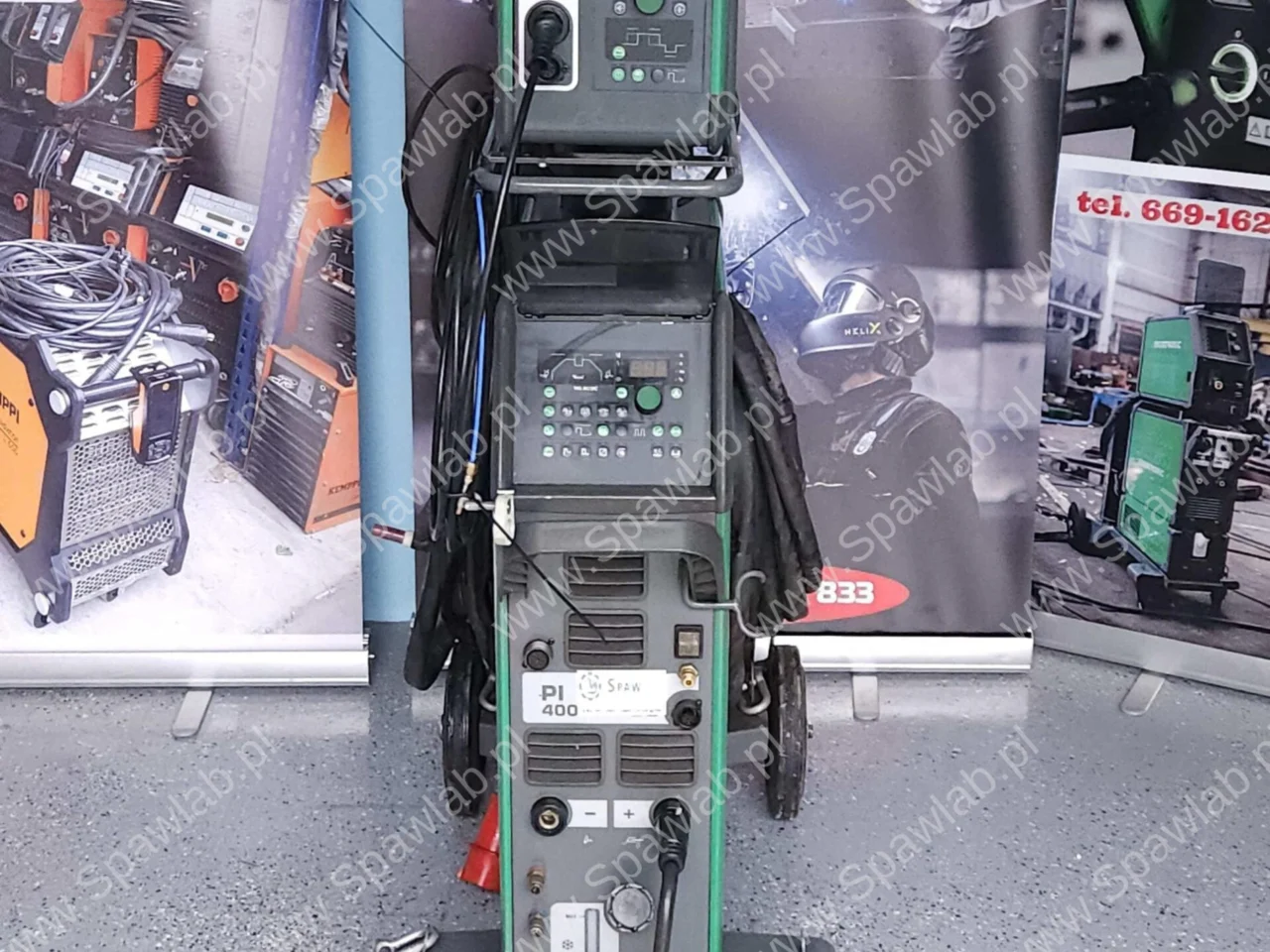 Migatronic PI 400 Ac/Dc z podajnikiem drutu CWF, zdjęcie 7