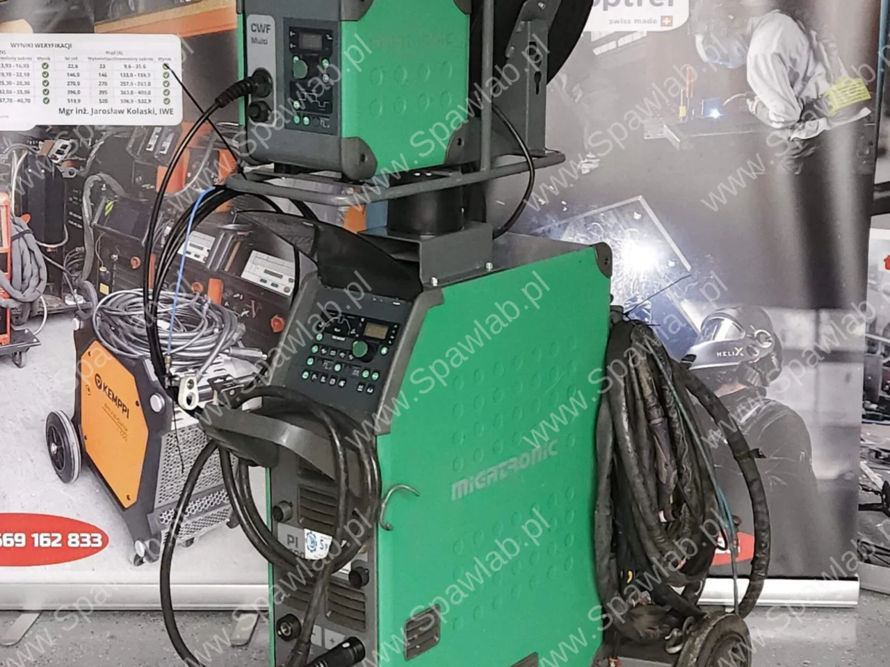 Migatronic PI 400 Ac/Dc z podajnikiem drutu CWF, zdjęcie 8