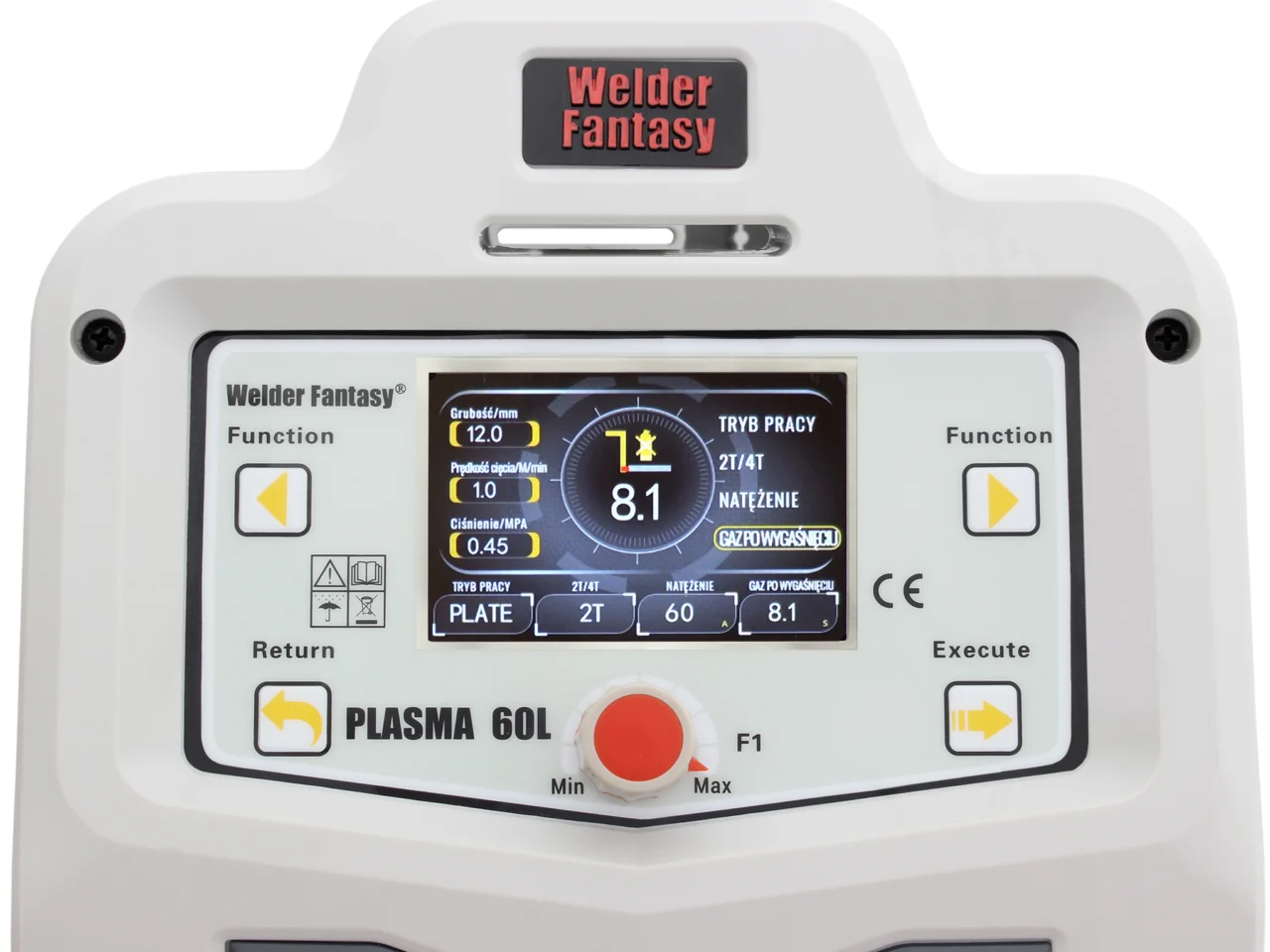 Plazma Przecinarka plazmowa PERFECT PLASMA 60A LCD Welder Fantasy HOT, zdjęcie 3