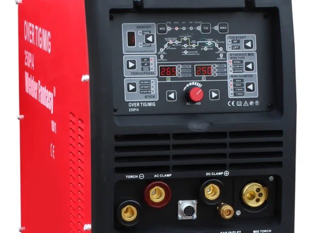 Półautomat spawalniczy 3w1 OVER 250 230V 4x4-15KG MIG/MAG/TIG AC/DC/ MMA Welder Fantasy 230V