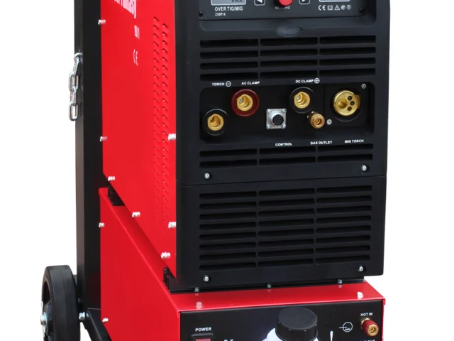 Półautomat spawalniczy 3w1 OVER 250 230V 4x4-15KG MIG/MAG/TIG AC/DC/MMA+chłodnica+wózek Welder Fantasy