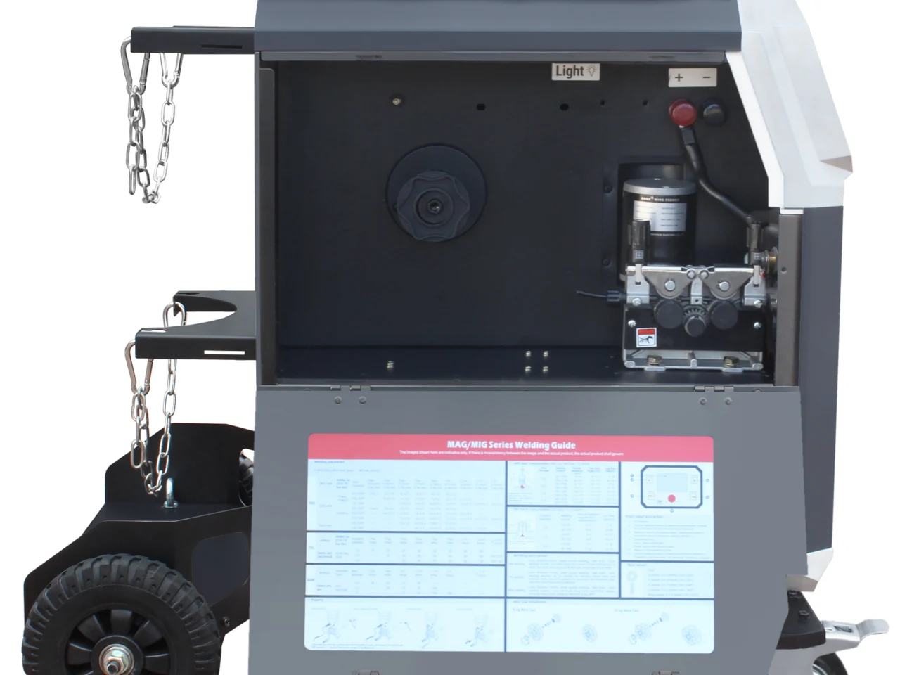 Półautomat spawalniczy 3w1 PERFECT BI-PULSE 351 4x4 MIG/MAG/SYNERGIA/PULS/PODWÓJNY PULS/LUTOSPAWANIE/MMA Welder Fantasy 400V, zdjęcie 7