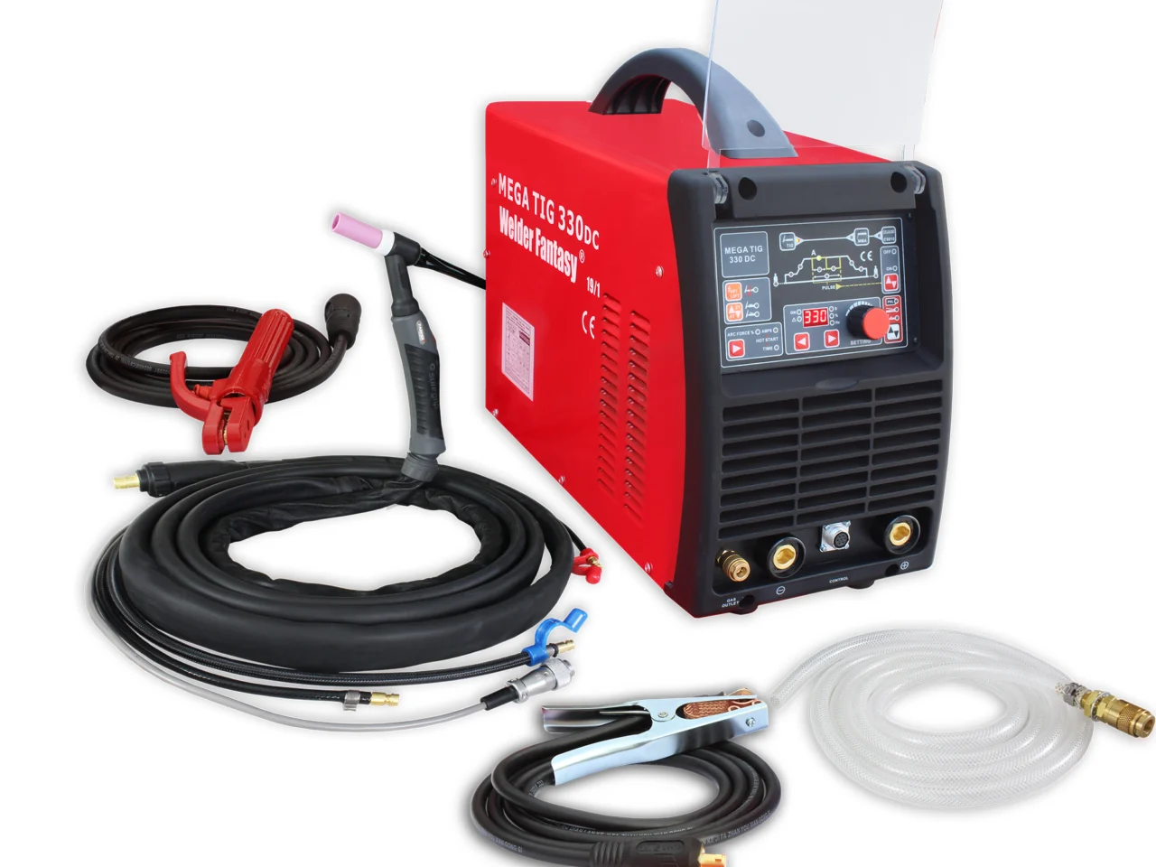 Spawarka inwertorowa MegaTig DC 330 Welder Fantasy+uchwyt Parker SGT18SC, zdjęcie 2