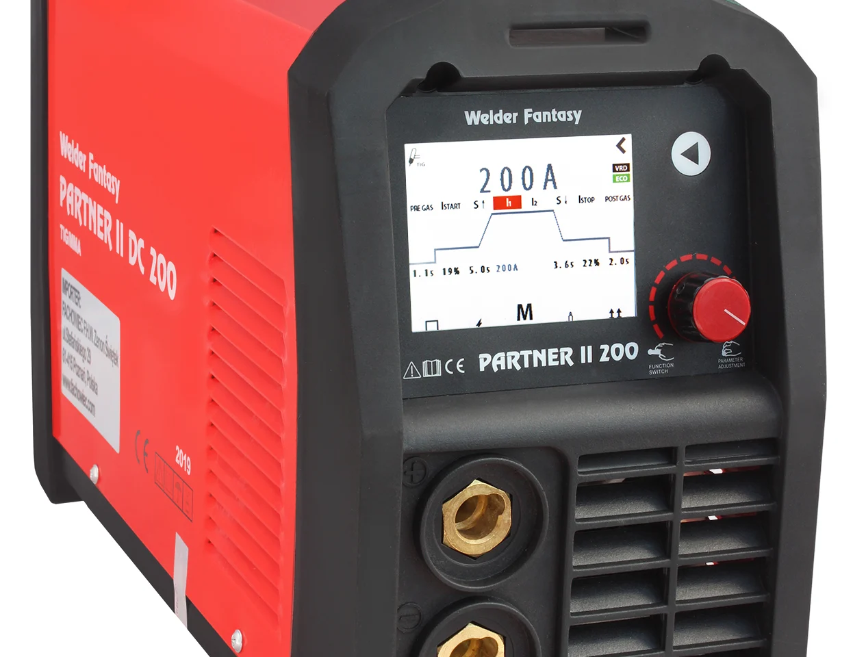Spawarka inwertorowa PARTNER TIG DC 200 IGBT Welder Fantasy