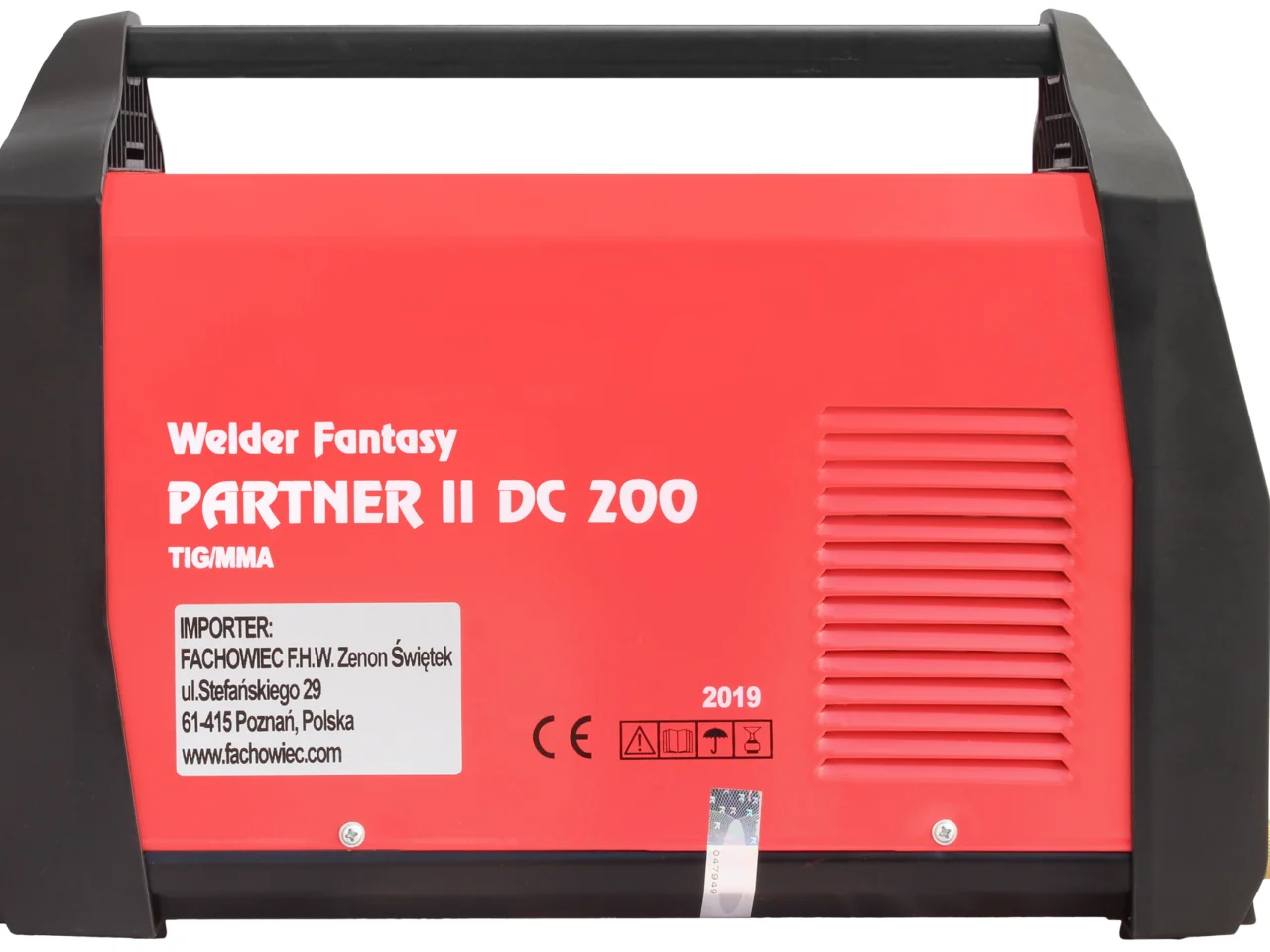 Spawarka inwertorowa PARTNER TIG DC 200 IGBT Welder Fantasy, zdjęcie 6