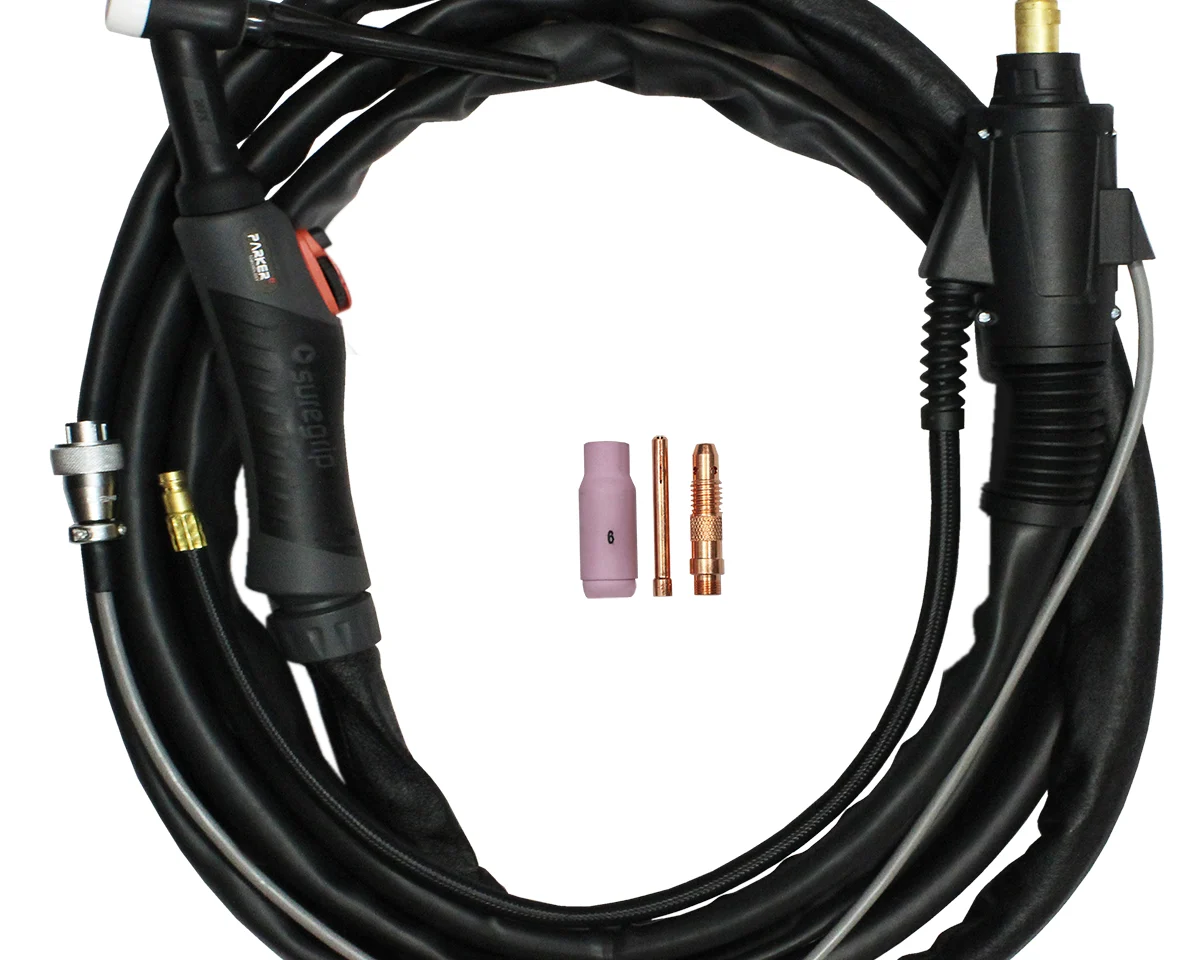 Spawarka inwertorowa ULTRA JET TIG AC/DC 200 IGBT Welder Fantasy+ uchwyt Parker Hot, zdjęcie 6