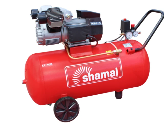 Sprężarka tłokowa kompresor Shamal HD 65DV/100 330/100 1450 obr 230V 10 bar
