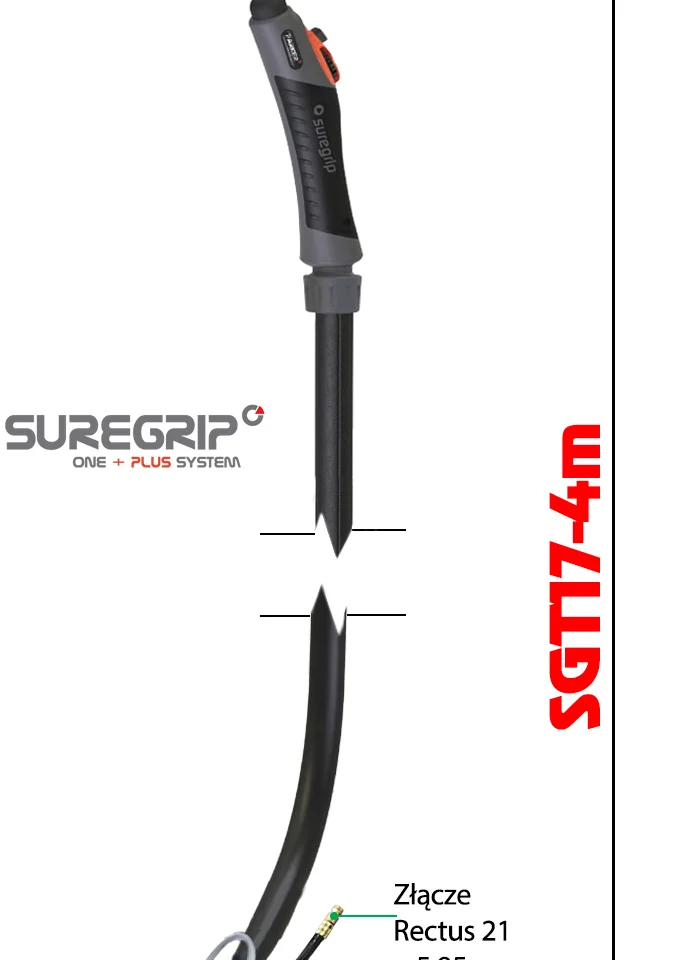 TIG UCHWYT SPAWALNICZY PARKER SUREGRIP SGT17/8M MIGa-TRo, zdjęcie 2