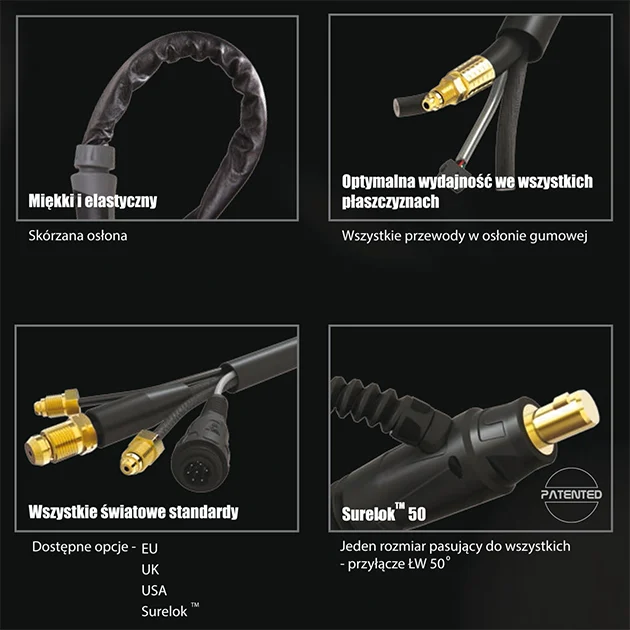TIG UCHWYT SPAWALNICZY PARKER SUREGRIP SGT18 FLEX PKG X 4m, zdjęcie 3