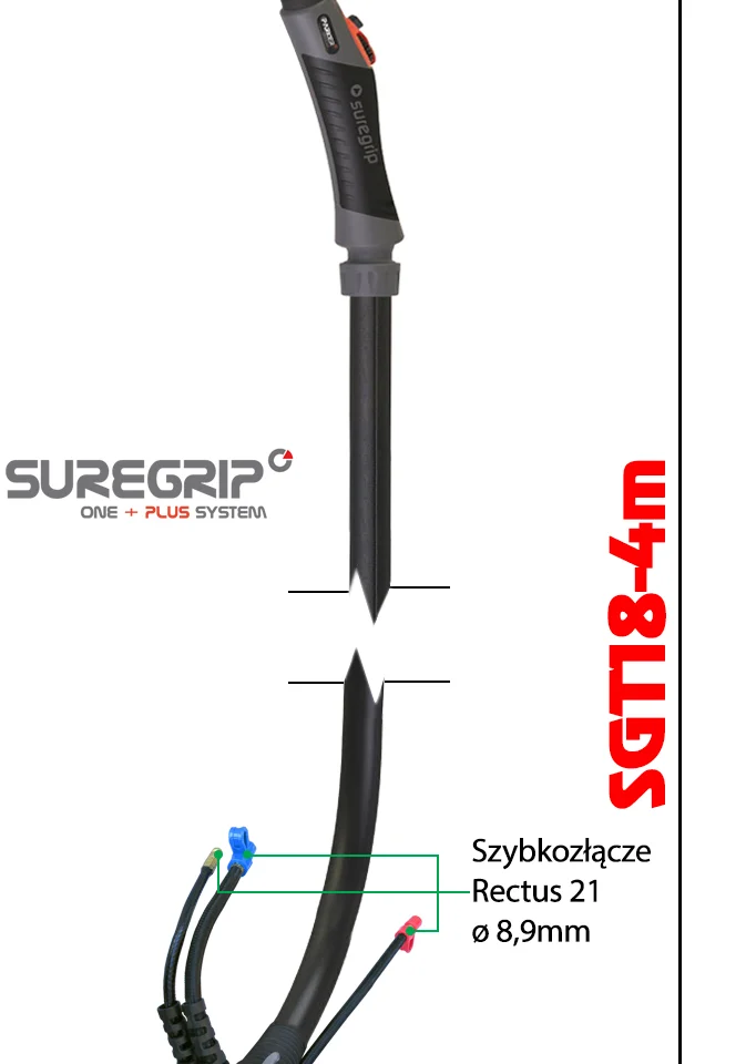TIG UCHWYT SUREGRIP SGT18 FLEX PKG X 4m, zdjęcie 2
