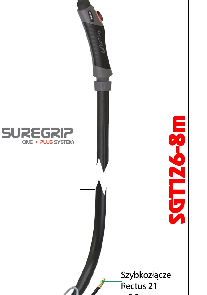 TIG UCHWYT SUREGRIP SGT26 FLEX PKG X 8m, zdjęcie 2