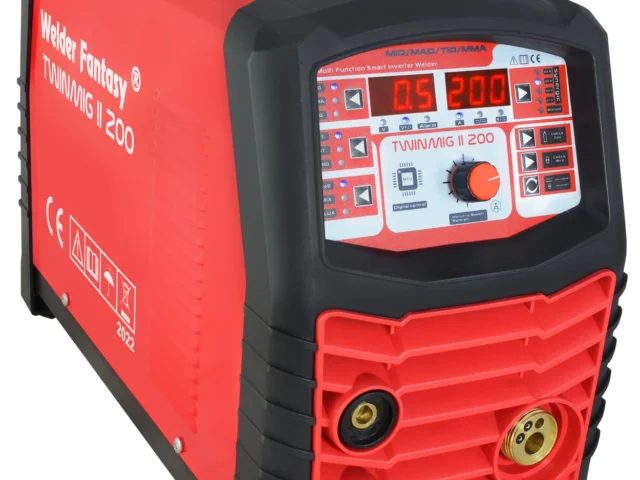 Zestaw producenta półautomat spawalniczy 3w1 TWINMIG2 200A Synergia MIG/MAG/FCAW/MMA/TIG LIFT Welder Fantasy + Wózek spawalniczy 1301, zdjęcie 2